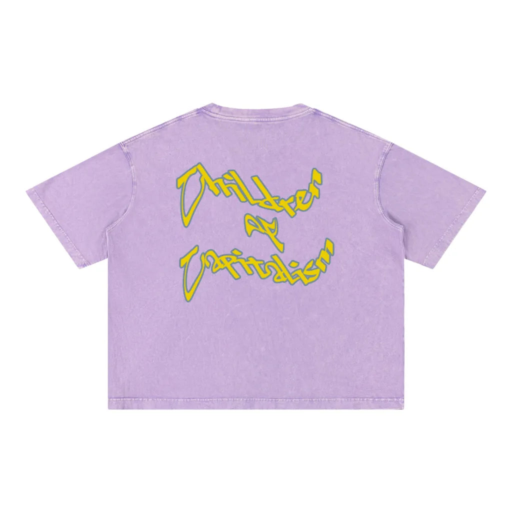 Screen Time Tee - Heavyweight Boxy Unisex T-Shirt - WACC#2C