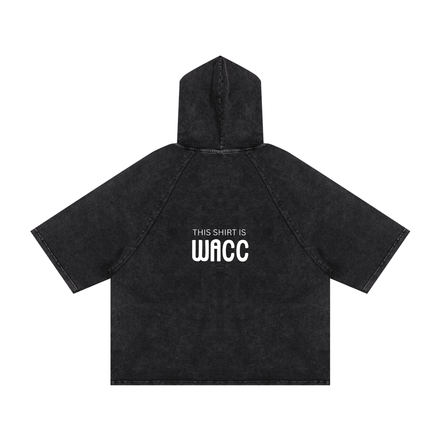 Cookies of Capitalism - Hooded Tee - Unisex Washed Hooded Boxy T-Shirt - WACC#18B