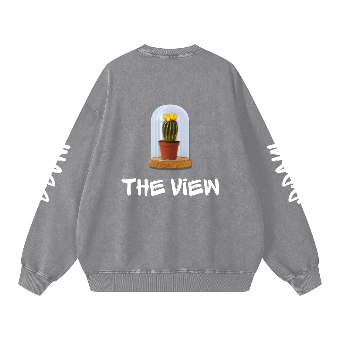 The View - Unisex Washed Oversized Sweatshirt - WACC#1A