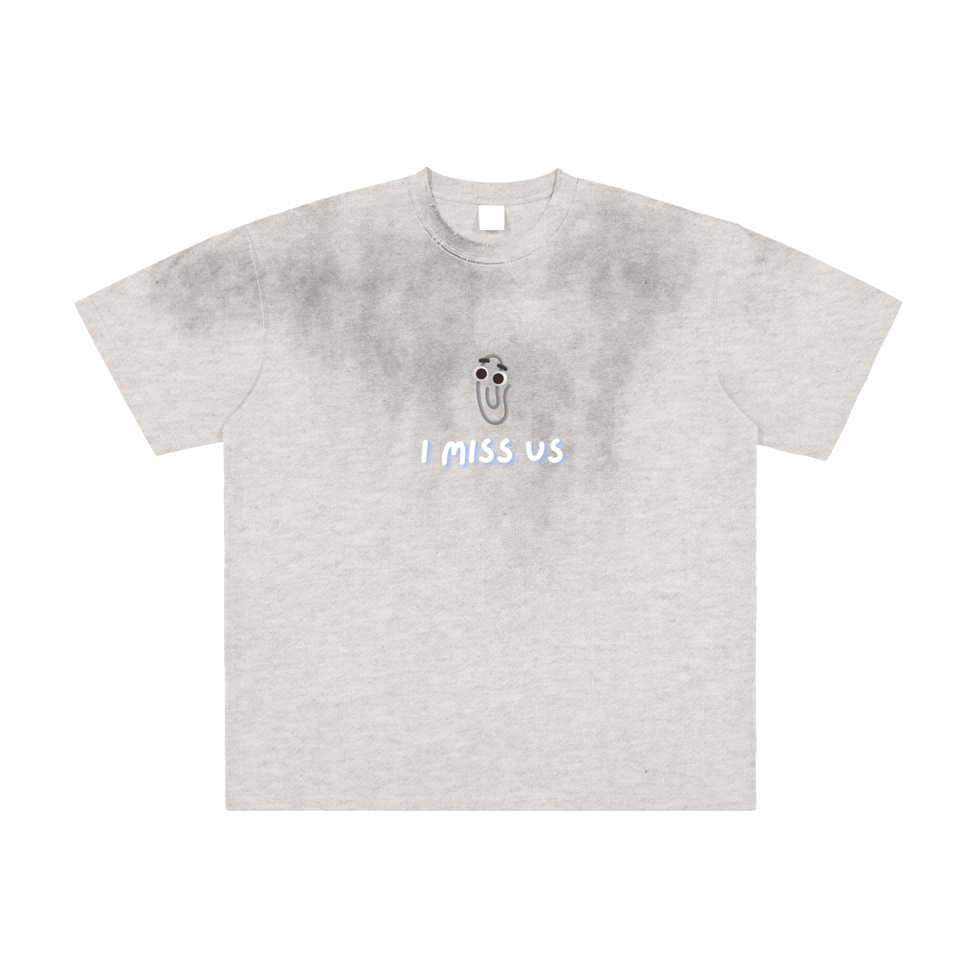 I Miss Us - Vintage Washed Frayed T-Shirt - WACC#23A