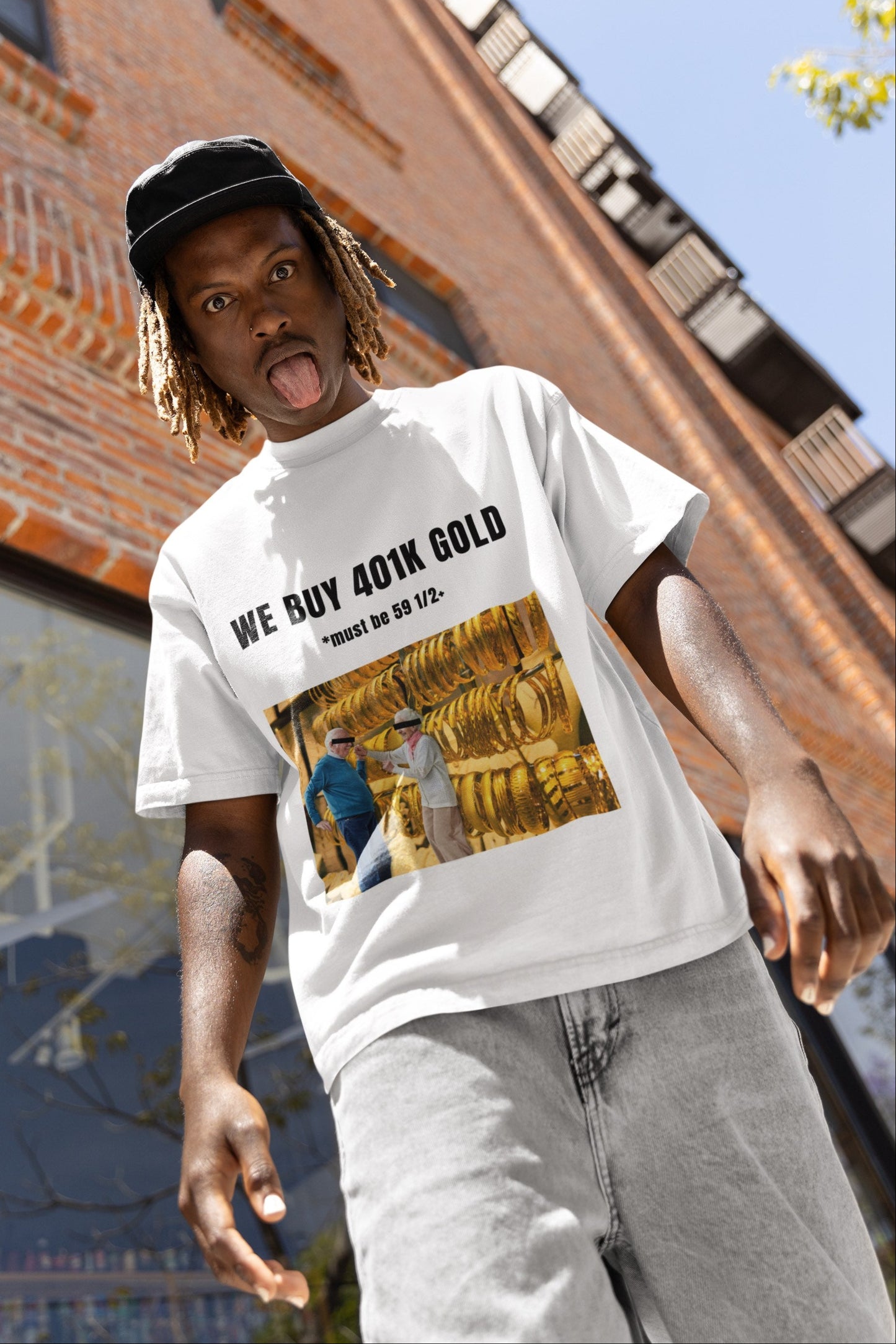 funny capitalism tshirt - 401k gold club graphic tee - seattle streetwear by wacc