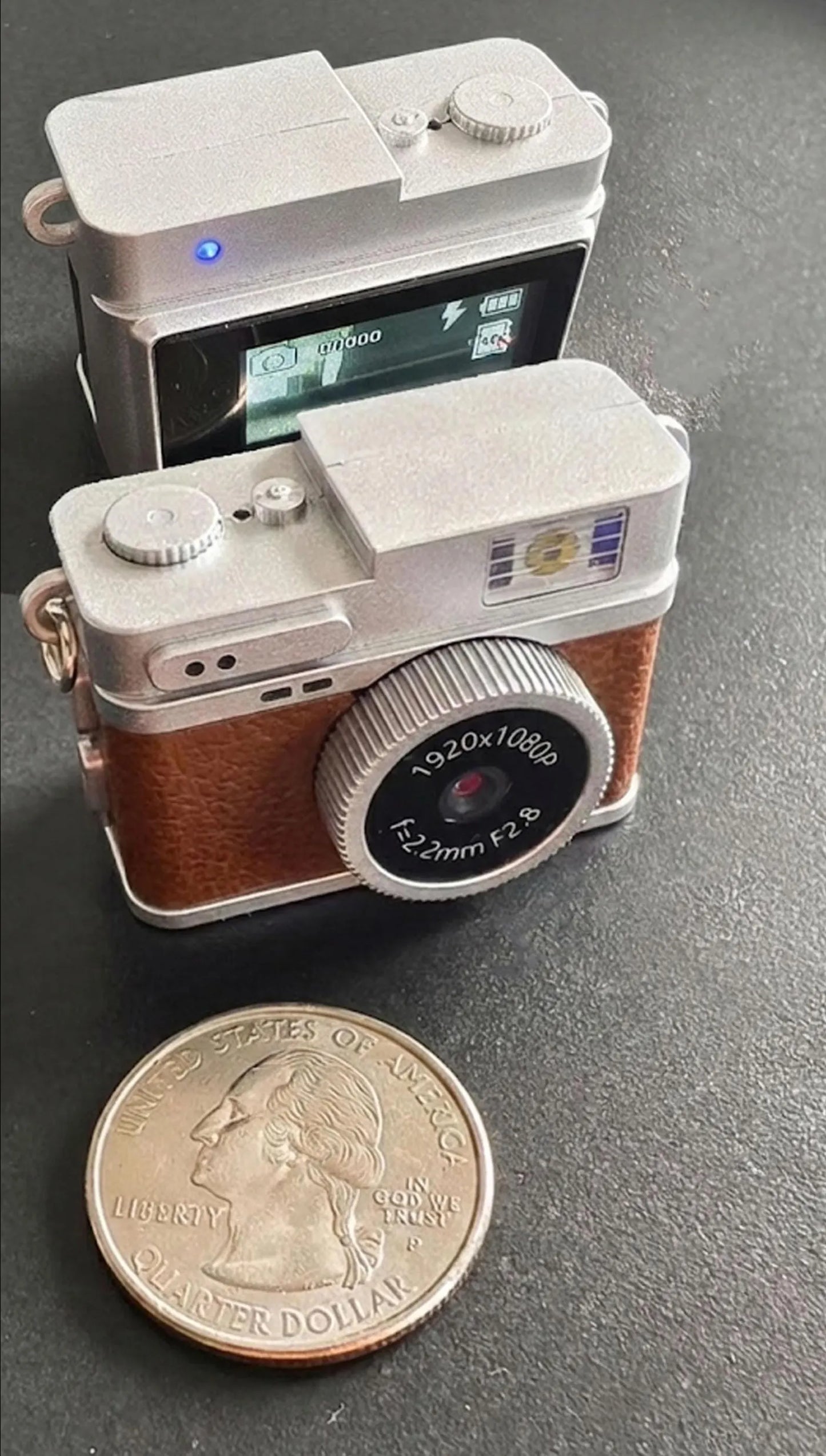 Mini Photo and Video Camera w/ Flip Screen and 16GB memory card