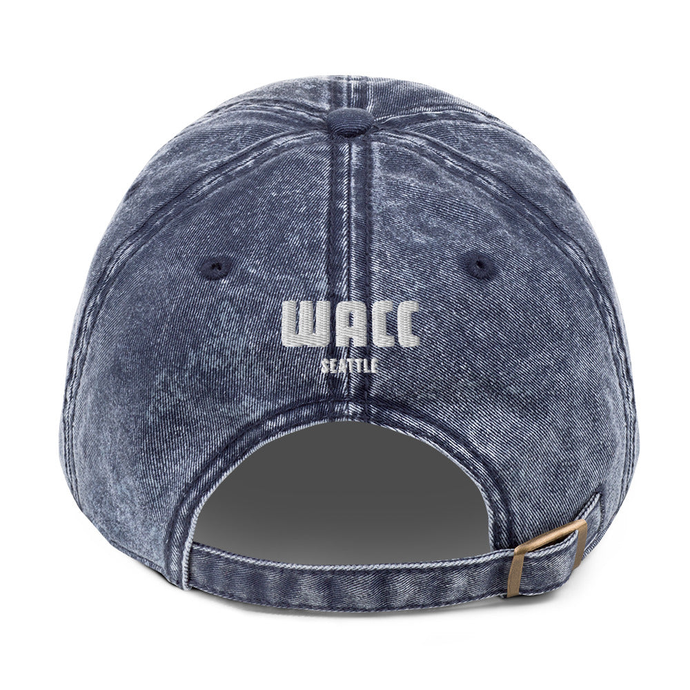 I Miss Us - Washed-Out Denim Cap - WACC#23H