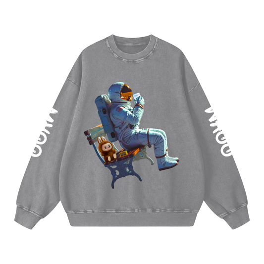 The View - Unisex Washed Oversized Sweatshirt - WACC#1