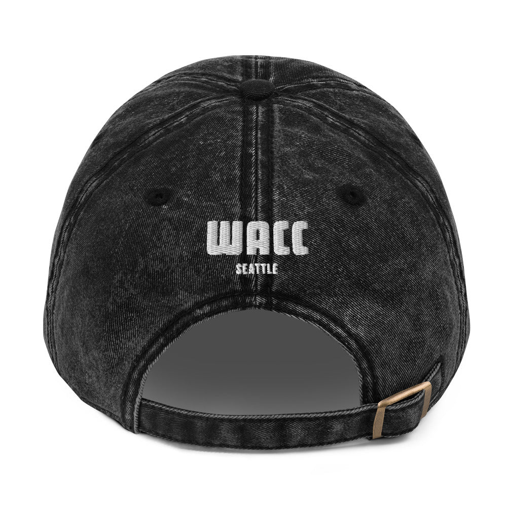 I Miss Us - Washed-Out Denim Cap - WACC#23H